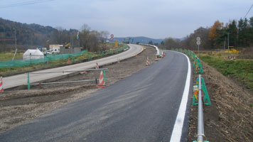 一般国道239号興部町宇津視距改良工事